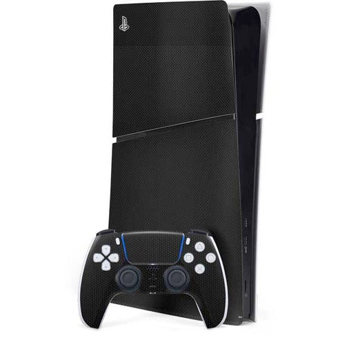 Specialty Vinyl Black Hex Texture PS5 Slim Digital Edition Console Skin